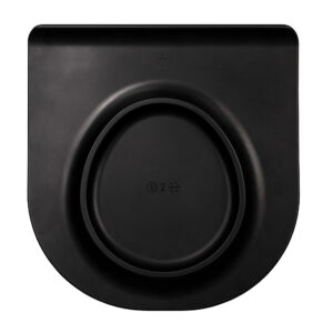 Rebotec Dignity Commode Seat Cover, Black - Image 3