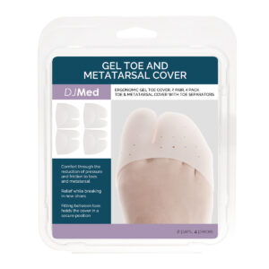 DJMed Metatarsal Sleeves – Gel Toe & Metatarsal Cover (Set of 4) - Image 2