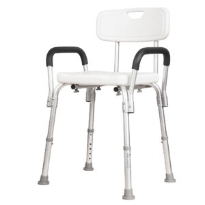 Shower Chair, Aluminium Rust Free, Adjustable Height - Image 3