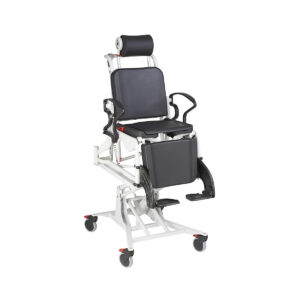 Rebotec Phoenix Multi – Tilt-in-Place and Electric Lift Commode Shower Chair - Image 4