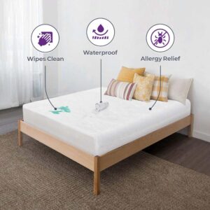 Vinyl Mattress Protector Cover, Zippered - Image 5