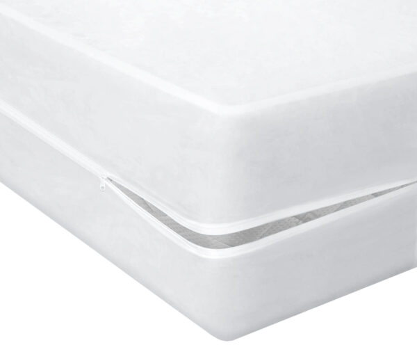 Vinyl Mattress Protector Cover, Zippered