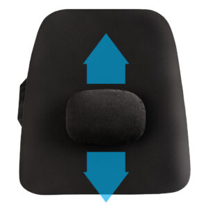 Full Backrest Cushion with Adjustable Lumbar Support - Image 2